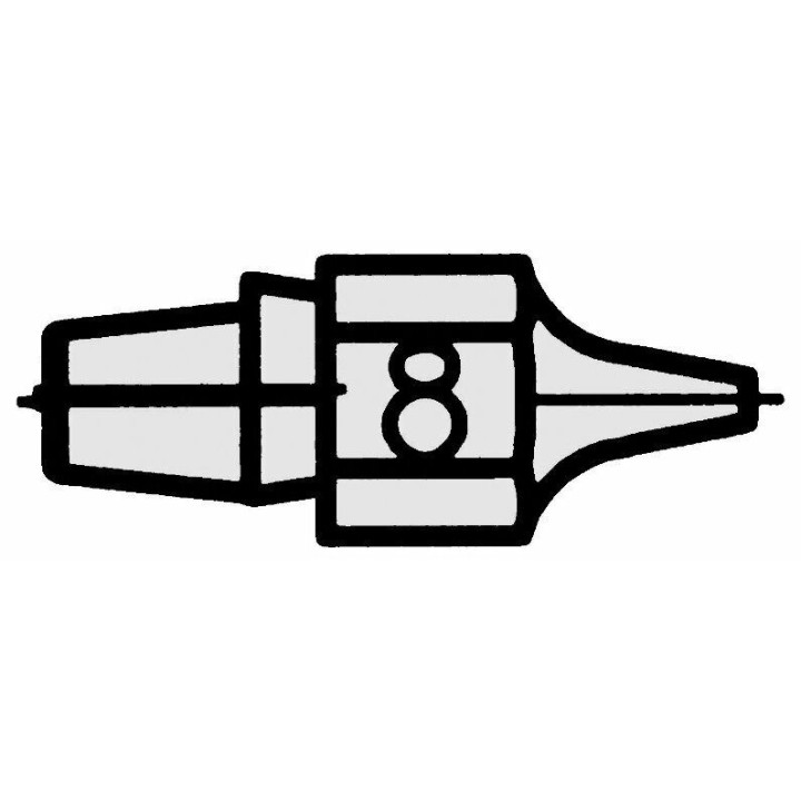 Weller DX 118 Saugdüse, Außen 1,5 mm, Innen 0,7 mm