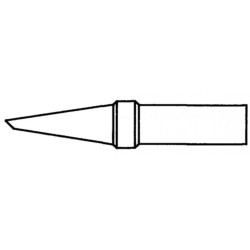 Weller ET-CC Lötspitze, abgeschrägt 45°, D: 3,2 mm