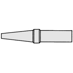 Weller ET-DS Lötspitze, meißelförmig/rund, 4,6 x 0,8 mm