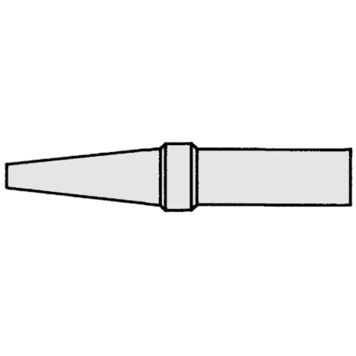 Weller ET-DS Lötspitze, meißelförmig/rund, 4,6 x 0,8 mm