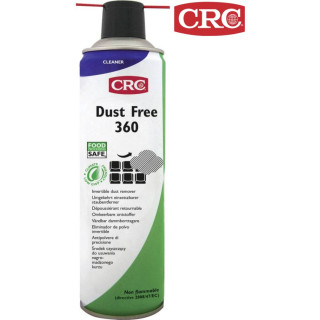 CRC DUST FREE 360 33114, Druckgasspray nicht brennbar, 250 ml
