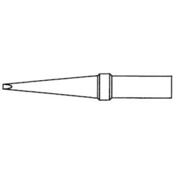 Weller ET-KL Lötspitze, meißelförmig/gerade, 1,2 x 0,8 mm, Ersatz für ET-K