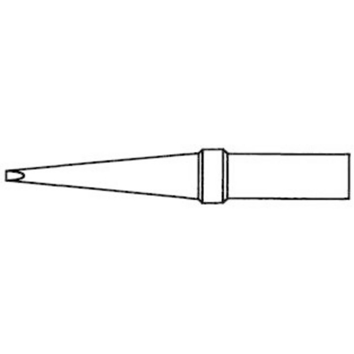 Weller ET-L Lötspitze, meißelförmig/gerade, 2 x 1 mm