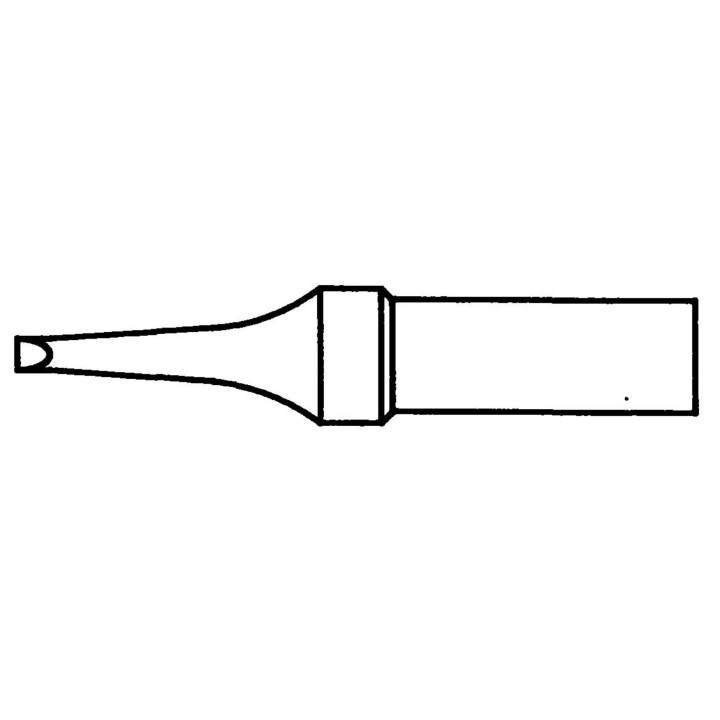 Weller ET-R Lötspitze, meißelförmig/gerade, 1,6 x 0,7 mm