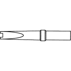 Weller ET-SMD-2,5 Lötspitze für Chip, 2,5 x 1,5 mm