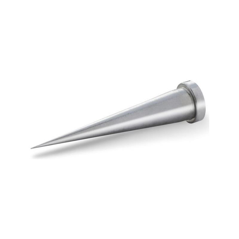 Weller LT-1LNW Lötspitze, konisch lang, verchromt, unbenetzbar, D: 0,1 mm