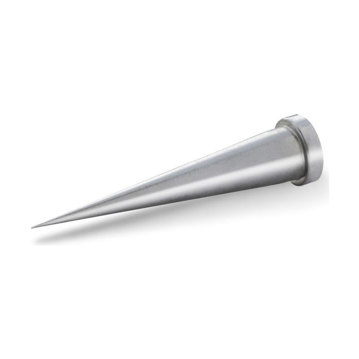 Weller LT-1LNW Lötspitze, konisch lang, verchromt, unbenetzbar, D: 0,1 mm