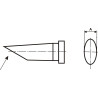 Weller LT-BB60 Lötspitze, Rundform abgeschrägt 60°, D: 2,4 mm