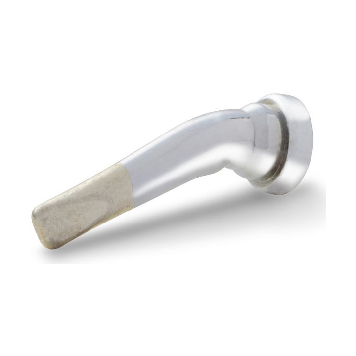 Weller LT-BX Lötspitze, meißelförmig gebogen 30°, 2,4 x 0,8 mm