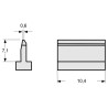 Weller SMT-03 Lötspitze für PAD-Reinigung, Breite 20,8 mm