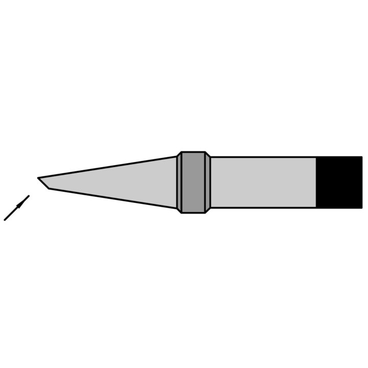 Weller PT BB8 Lötspitze, rundform abgeschrägt 2,4 mm, 425 °C