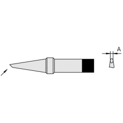 Weller PT CC8 Lötspitze, rundform abgeschrägt 3,2 mm, 425 °C