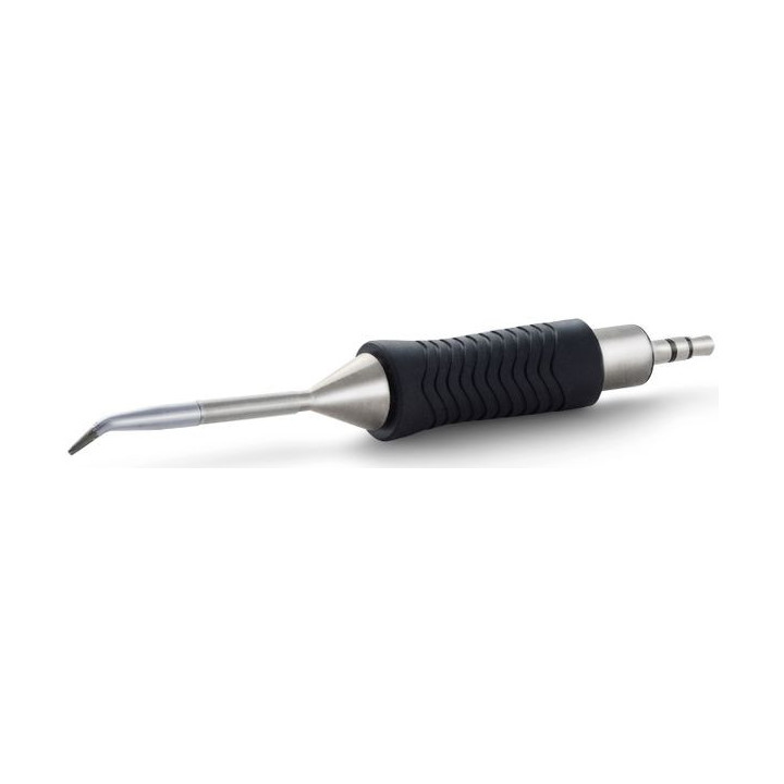 Weller Micro Lötspitze RTM 008 S X MS, meißelförmig 30° gebogen, 0,8 x 0,4 mm, MIL SPEC