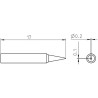 Weller Pico Lötspitze RTP 002 S, meißelförmig Ø 0,2 × 0,1 mm