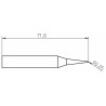 Weller RTPS Nano/Pico Lötspitze RTPS 001 C MS, konisch Ø 0,1 mm, MIL SPEC