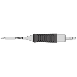 Weller RTMS Micro Lötspitze RTMS 004 S MS, meißelförmig, 0,4 X 0,2 mm, MIL SPEC