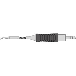 Weller RTMS Micro Lötspitze RTMS 005 C X MS, konisch gebogen Ø 0,5 mm, MIL SPEC