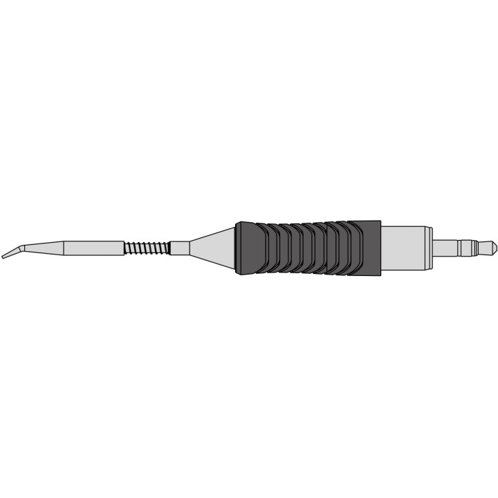 Weller RTMS Micro Lötspitze RTMS 005 C X MS, konisch gebogen Ø 0,5 mm, MIL SPEC