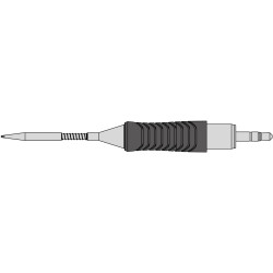 Weller RTMS Micro Lötspitze RTMS 006 S MS, meißelförmig, 0,6 X 0,4 mm, MIL SPEC