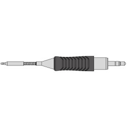 Weller RTMS Micro Lötspitze RTMS 010 S MS, meißelförmig, 1,0 X 0,3 mm, MIL SPEC