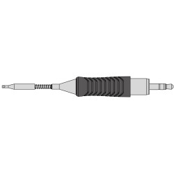 Weller RTMS Micro Lötspitze RTMS 013 S MS, meißelförmig, 1,3 X 0,4 mm, MIL SPEC
