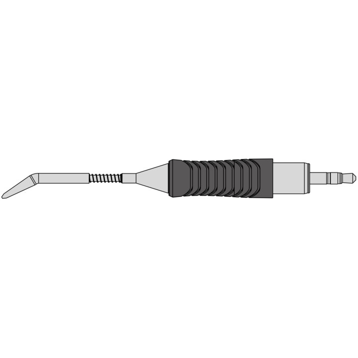 Weller RTMS Micro Lötspitze RTMS 013 S X MS, meißelförmig, gebogen 1,3 X 0,4 mm, MIL SPEC