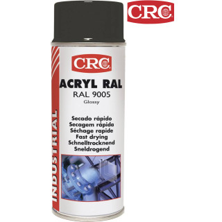 CRC 31063 Acryllack, Schwarz (glänzend) RAL-Farbcode 9005, 400ml