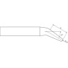 Weller Ultra Lötspitze RTU 016 C X MS, konisch gebogen Ø 1,6 mm, MIL-SPEC