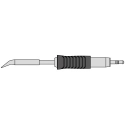 Weller Ultra Lötspitze RTUS 004 C X MS, konisch gebogen 0,4 mm, MIL SPEC