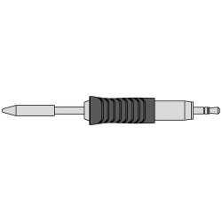 Weller Ultra Lötspitze RTUS 016 C MS, konisch Ø 1,6 mm, MIL SPEC