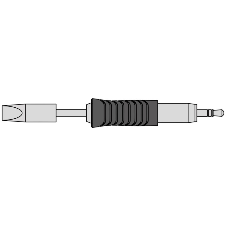 Weller Ultra Lötspitze RTUS 076 S MS, meißelförmig, 7,6 X 1,5 mm, MIL SPEC