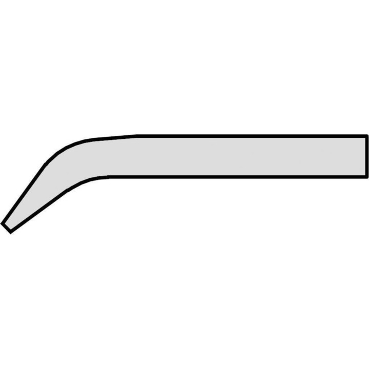 Weller RTW 2MS 45° Lötspitzenpaar, meißelförmig 0,7 x 0,4 mm, 45°
