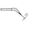 Weller WTA 1S Spitzen gebogen 45°, meißelförmig 0,5 x 0,5 mm
