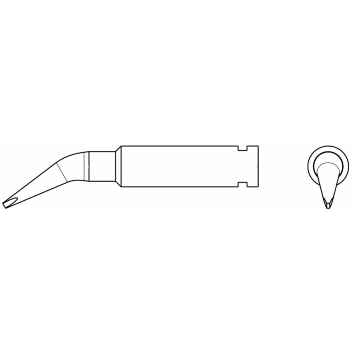 Weller Lötspitze XH HX Lötspitze 0,8 x 0,4 mm