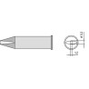 Weller Lötspitze XHT-C, meißelform, 3,2 x 1,2 mm