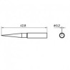 Weller Lötspitze XNT-1L, lang, Ø 0,2 mm, 43 mm
