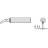 Weller Lötspitze XNT-AX, meißelförmig gebogen 30°, 1,6 x 0,8 mm