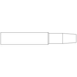Weller Lötspitze XNT-CS, meißelförmig, 3,2 x 0,8 mm