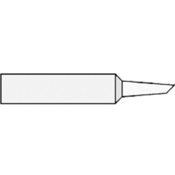 Weller Lötspitze XNT-F, 45°, rundform  Ø 1,6 mm, abgeschrägt