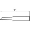 Weller Lötspitze XNT-GW1 Lotdepot, 2 mm