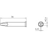 Weller Lötspitze XT-BSL flacher Meißel, 0,45 x 2,4 mm