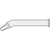 Weller Lötspitze XT-BX meißelförmig, 30° gebogen, 0,8 x 2,4 mm