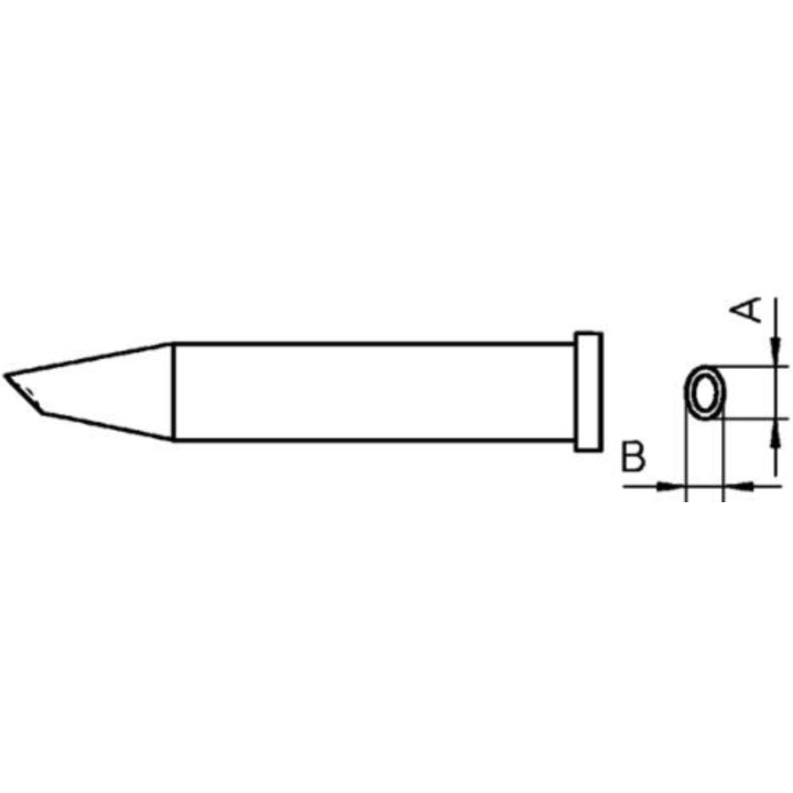 Weller Lötspitze XT-GW2, Lotdepot, D: 3,5 mm