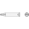 Weller Lötspitze XTR-B, mit Verdrehschutz, meißelförmig, 2,4 x 0,8 mm
