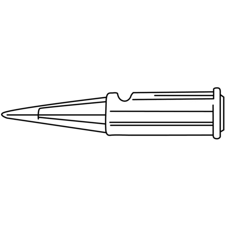 Weller Lötspitze Pyropen 70-01-05 nadelförmig extra schlank, D: 0,5 mm