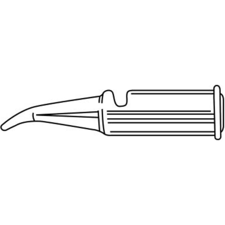 Weller Lötspitze Pyropen 70-01-10 nadelförmig gebogen 30°, D: 1 mm