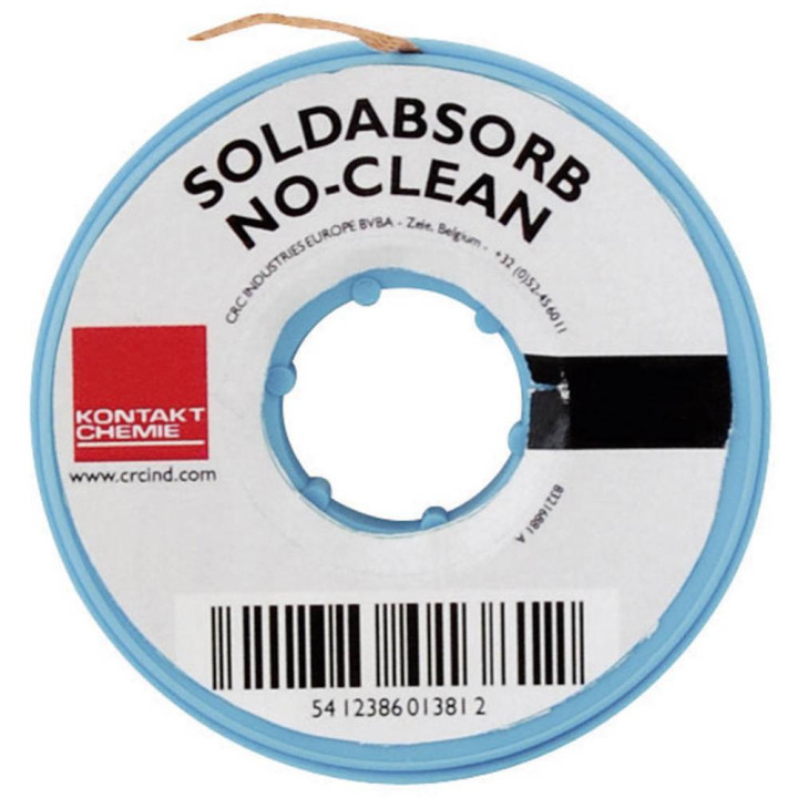 Soldabsorb Entlötlitze, No-Clean, 1,5 mm x 10 m