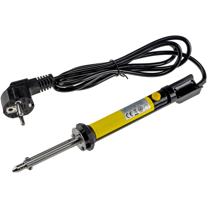 Entlötpumpe mit Heizung 230V, 40Watt, 1,25m Kabel