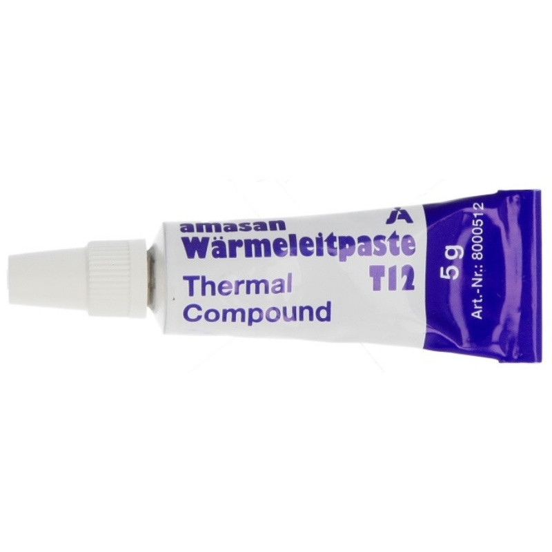 Wärmeleitpaste T12 von Amasan in der Tube, 5g