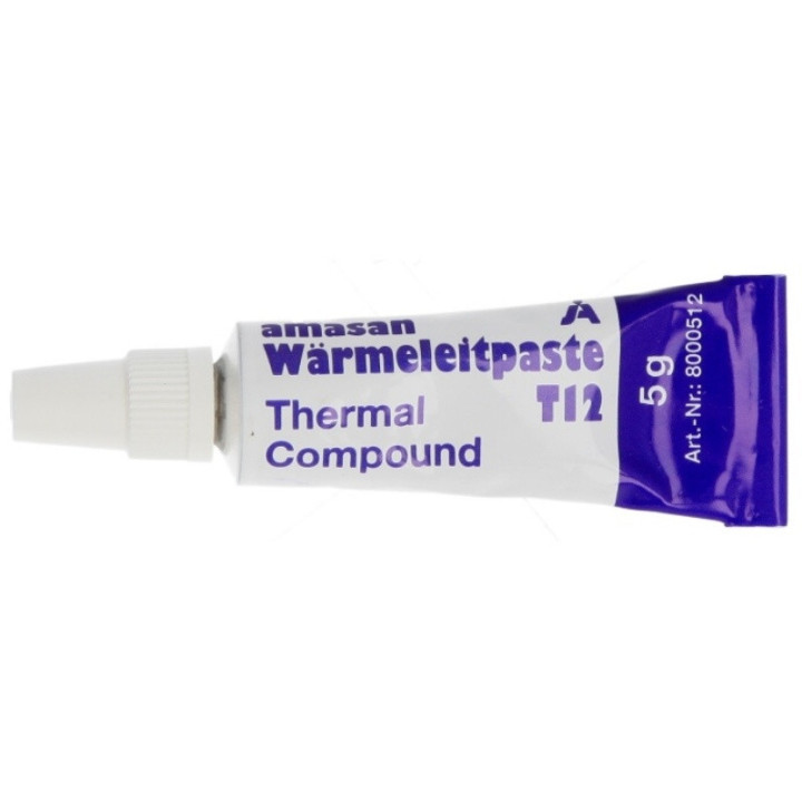 Wärmeleitpaste T12 von Amasan in der Tube, 5g